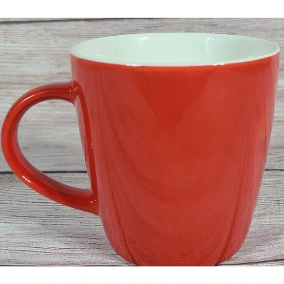 Starbucks Mermaid Siren Logo Red Coffee Tea Mug Cup 12 oz 2020 - Picture 2 of 3